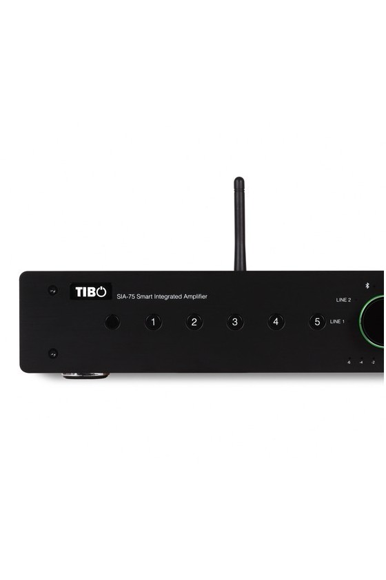 Amplificador Integrado Streaming WiFi Tibo SIA 75 preto