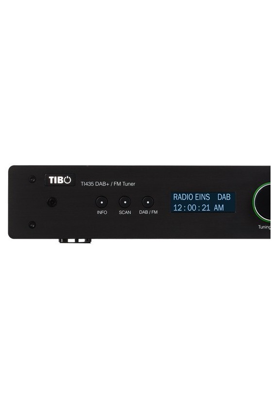 Sintonizador AM/FM Tibo TI 435 DAB preto