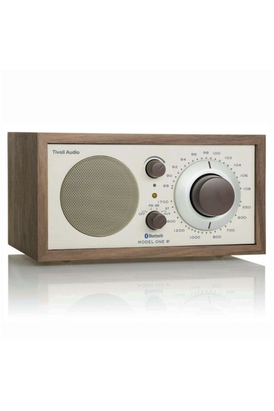 Rádio de mesa FM/AM c/ Bluetooth Tivoli Audio MODEL ONE BT beije/classic walnut