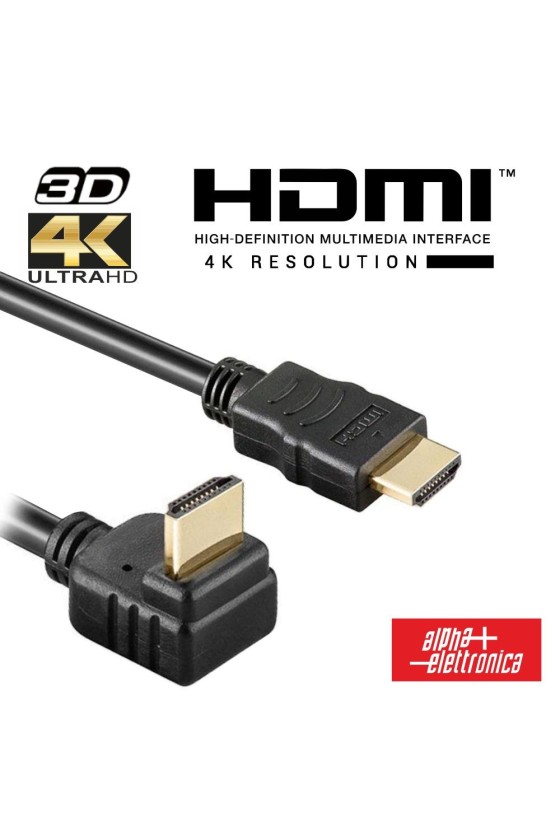 Cabo HDMI Dourado Macho /...