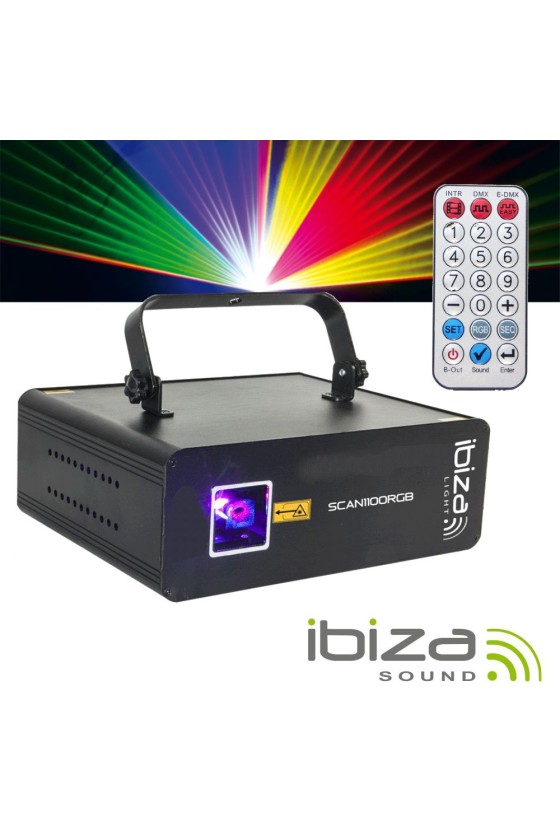 Laser RGB 500mW DMX IBIZA